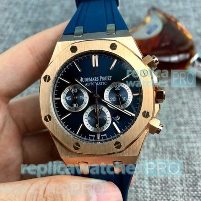 Copy Audemars Piguet Royal Oak Blue Dial Automatic Watch